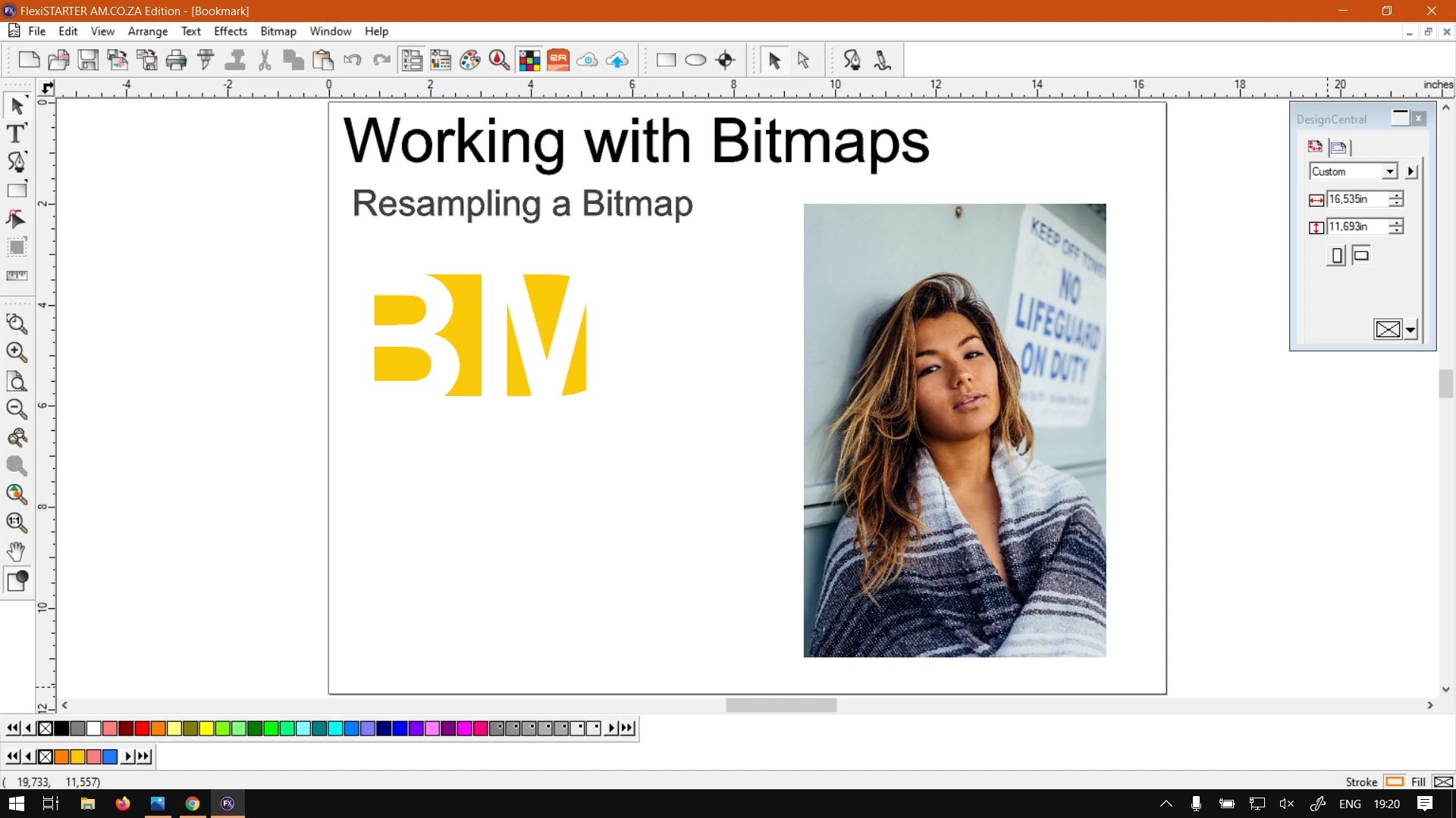 PART 3 – Exporting Resampled Bitmap