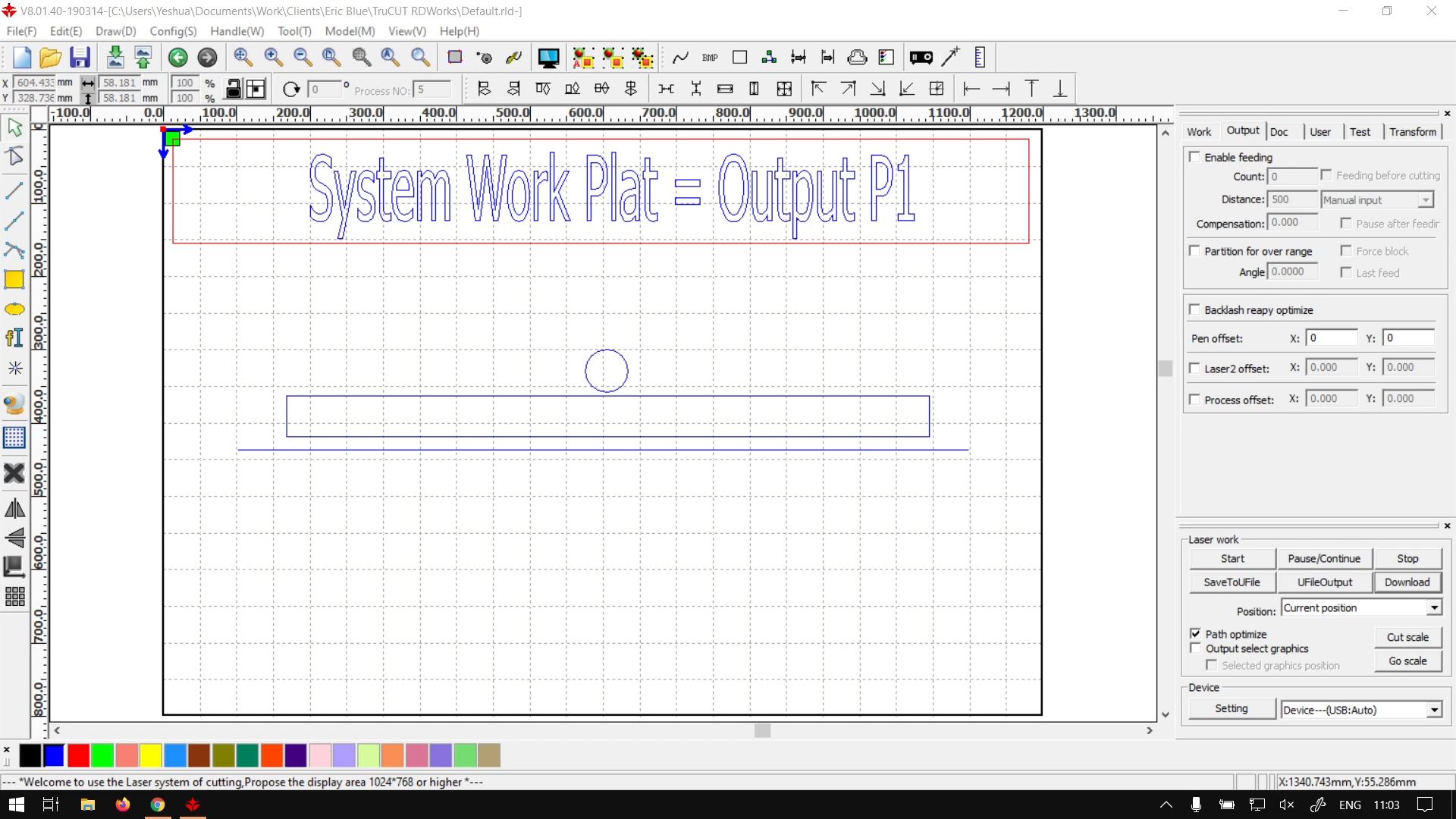 PART 5 – Output Tab – Part 2